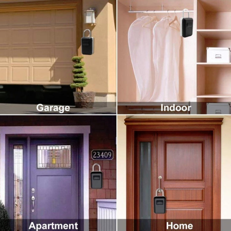Password Key Box Wall-Mounted Metal Box Password Box Outdoor Key Anti-Theft Storage Box, Regular, Waterproof Cover Password Key Box Wall-Mounted Metal Box Password Box Outdoor Key Anti-Theft Storage Box, Regular, Waterproof Cover